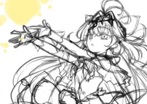 キュアアルカナ　大ラフ